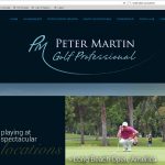 Peter Martin Golf website